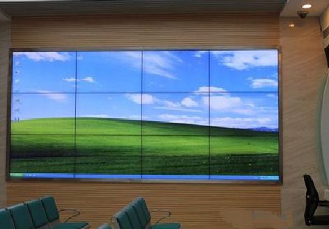 确山液晶拼接屏的另类用法。